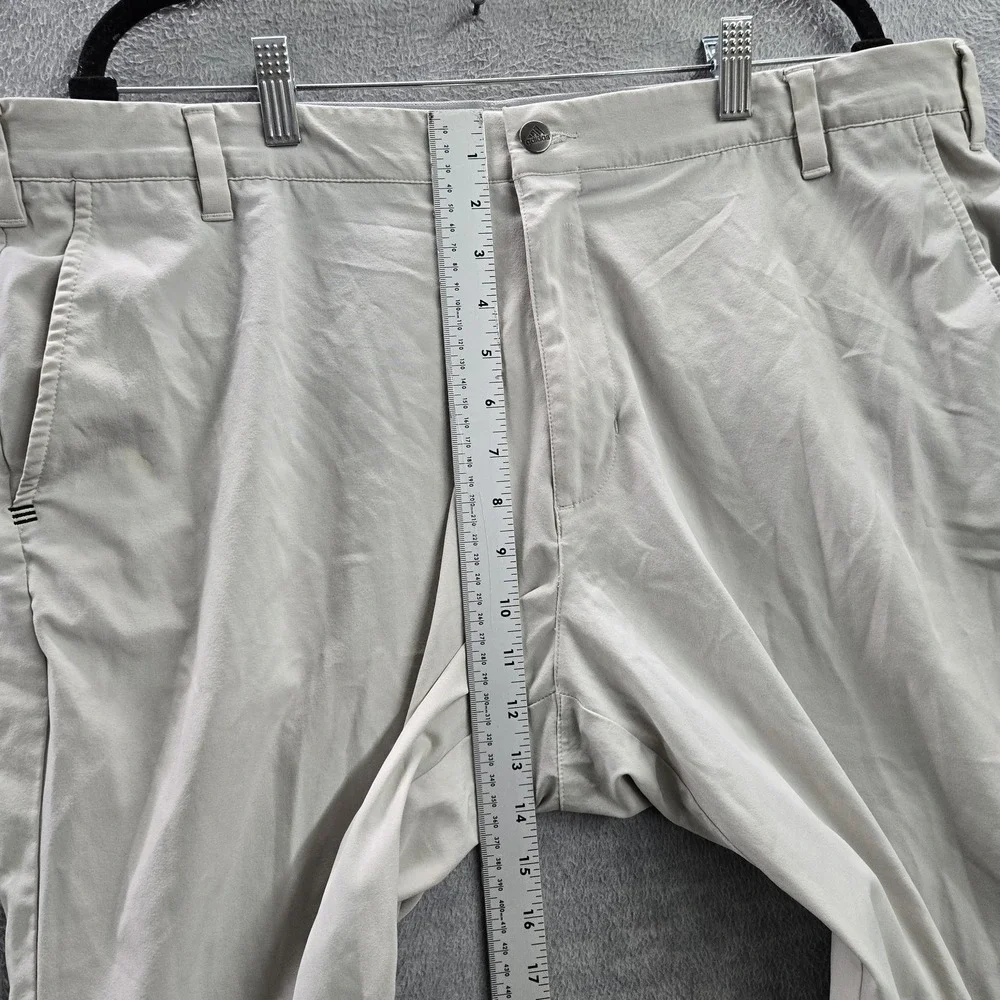 Adidas Men Activewear Pants 40X30 Gray Chino Golf Performance 29